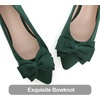 image:imageHee grand Womens Bow Ballet Flats Pointed Toe Slip On Comfortable Flat Shoes for Casual Dressy WearGreen