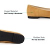 image:imageHee grand Womens Bow Ballet Flats Pointed Toe Slip On Comfortable Flat Shoes for Casual Dressy WearKhaki
