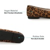 image:imageHee grand Womens Bow Ballet Flats Pointed Toe Slip On Comfortable Flat Shoes for Casual Dressy WearLeopard Brown