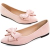 image:imageHee grand Womens Bow Ballet Flats Pointed Toe Slip On Comfortable Flat Shoes for Casual Dressy WearLight Pink