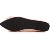 image:imageHee grand Womens Bow Ballet Flats Pointed Toe Slip On Comfortable Flat Shoes for Casual Dressy WearLight Pink