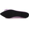 image:imageHee grand Womens Bow Ballet Flats Pointed Toe Slip On Comfortable Flat Shoes for Casual Dressy WearLight Purple