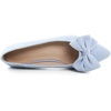 image:imageHee grand Womens Bow Ballet Flats Pointed Toe Slip On Comfortable Flat Shoes for Casual Dressy WearSky Blue