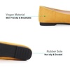 image:imageHee grand Womens Bow Ballet Flats Pointed Toe Slip On Comfortable Flat Shoes for Casual Dressy WearYellow