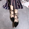 image:imageHee grand Womens Closed Pointed Toe Flats Ankle Strap Comfortable Low Heel Suede Dress Shoes Office Work Shoes Pumps031black
