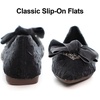 image:imageHee grand Womens Crystals Shoes Bowknot Pointed Toe Rhinestones Wedding Dress Shoes161black