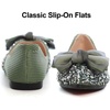 image:imageHee grand Womens Crystals Shoes Bowknot Pointed Toe Rhinestones Wedding Dress Shoes440green