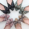 image:imageHee grand Womens Crystals Shoes Bowknot Pointed Toe Rhinestones Wedding Dress Shoes440pink