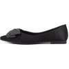 image:imageHee grand Womens Fashion Flats Exquisite Rhinestone Bow Dress Shoes Sparkly Evening Party Low Heel Shoes534black