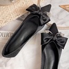image:imageHee grand Womens Fashion Flats Exquisite Rhinestone Bow Dress Shoes Sparkly Evening Party Low Heel Shoes540black