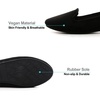 image:imageHee grand Womens Faux Suede Loafer Flats Comfortable Round Toe SlipOn Ballet Flat Shoes Office Casual ShoesBlack