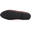 image:imageHee grand Womens Faux Suede Loafer Flats Comfortable Round Toe SlipOn Ballet Flat Shoes Office Casual ShoesDark Brown