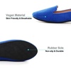 image:imageHee grand Womens Faux Suede Loafer Flats Comfortable Round Toe SlipOn Ballet Flat Shoes Office Casual ShoesSapphire