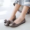 image:imageHee grand Womens Foldable Ballet Flats Square Toe Bowknot SlipOn Shoes Comfortable Soft Casual Flat Shoes for Work Travel DailyCoffee