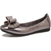 image:imageHee grand Womens Foldable Ballet Flats Square Toe Bowknot SlipOn Shoes Comfortable Soft Casual Flat Shoes for Work Travel DailyCoffee