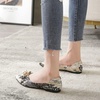 image:imageHee grand Womens Pointed Toe Shallow Ballet Flats Lace Fashion Rhinestone BowKnot Flat Shoes Slip On Work Shoes2black