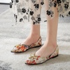 image:imageHee grand Womens Pointed Toe Shallow Ballet Flats Lace Fashion Rhinestone BowKnot Flat Shoes Slip On Work Shoes3red