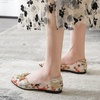 image:imageHee grand Womens Pointed Toe Shallow Ballet Flats Lace Fashion Rhinestone BowKnot Flat Shoes Slip On Work Shoes3red