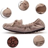 image:imageHee grand Womens Slip On Loafers Soft Foldable Round Toe Ballet Flats283khaki