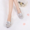 image:imageHee grand Womens Slip On Loafers Soft Foldable Round Toe Ballet Flats285silver