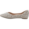 image:imageHee grand Womens Slip On Pointed Toe Ballet Flats Rhinestone Sequins Fashion Flat Shoes for Work Wedding Dress Shoes2apricot