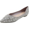 image:imageHee grand Womens Slip On Pointed Toe Ballet Flats Rhinestone Sequins Fashion Flat Shoes for Work Wedding Dress Shoes2purple