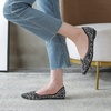 image:imageHee grand Womens Slip On Pointed Toe Ballet Flats Rhinestone Sequins Fashion Flat Shoes for Work Wedding Dress Shoes3black