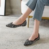 image:imageHee grand Womens Slip On Pointed Toe Ballet Flats Rhinestone Sequins Fashion Flat Shoes for Work Wedding Dress Shoes3black