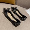 image:imageHee grand Womens Slip On Pointed Toe Flats Fashion Pearl Metal Buckle Ballet Flat Shoes Dress Shoes Wear to Work2black