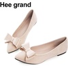 image:imageHee grand Womens Slip on Retro Plaid Bow Ballet Flats Pointed Toe Dress Shoes450apricot