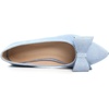 image:imageHee grand Womens Slip on Retro Plaid Bow Ballet Flats Pointed Toe Dress Shoes450baby Blue