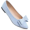 image:imageHee grand Womens Slip on Retro Plaid Bow Ballet Flats Pointed Toe Dress Shoes450baby Blue