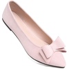 image:imageHee grand Womens Slip on Retro Plaid Bow Ballet Flats Pointed Toe Dress Shoes450baby Pink