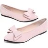 image:imageHee grand Womens Slip on Retro Plaid Bow Ballet Flats Pointed Toe Dress Shoes450baby Pink