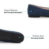 image:imageHee grand Womens Slip on Retro Plaid Bow Ballet Flats Pointed Toe Dress Shoes450blue