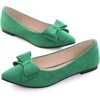 image:imageHee grand Womens Slip on Retro Plaid Bow Ballet Flats Pointed Toe Dress Shoes450grass Green