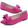 image:imageHee grand Womens Slip on Retro Plaid Bow Ballet Flats Pointed Toe Dress Shoes450rose