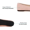 image:imageHee grand Womens Slip on Retro Plaid Bow Ballet Flats Pointed Toe Dress Shoes460baby Pink