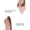 image:imageHee grand Womens Slip on Retro Plaid Bow Ballet Flats Pointed Toe Dress Shoes460baby Pink