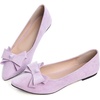 image:imageHee grand Womens Slip on Retro Plaid Bow Ballet Flats Pointed Toe Dress Shoes460baby Purple