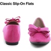 image:imageHee grand Womens Slip on Retro Plaid Bow Ballet Flats Pointed Toe Dress Shoes460rose