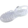 image:imageHee grand Crystal Jelly Heel Sandals for Women Summer Beach Jelly Shoes  Casual Sandals056silver