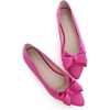 image:imageHee grand Womens Slip on Retro Plaid Bow Ballet Flats Pointed Toe Dress Shoes460rose