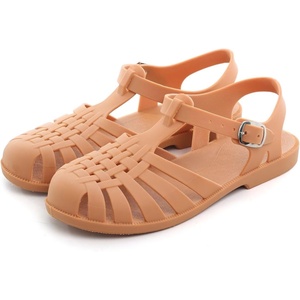 image:imageHee grand Crystal Jelly Heel Sandals for Women Summer Beach Jelly Shoes057orange