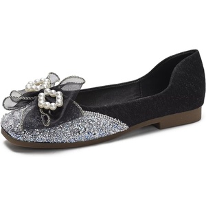 image:imageHee grand Women Square Toe Crystals Shoes Glittering Rhinestone Wedding Dress Shoes Fashion Bridesmaid Shoes510black
