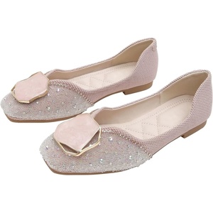 image:imageHee grand Women Square Toe Crystals Shoes Glittering Rhinestone Wedding Dress Shoes Fashion Bridesmaid Shoes517pink