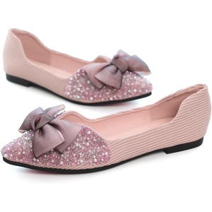 image:imageHee grand Womens Crystals Shoes Bowknot Pointed Toe Rhinestones Wedding Dress Shoes440pink