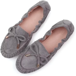 image:imageHee grand Womens Slip On Loafers Soft Foldable Round Toe Ballet Flats284grey
