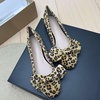 image:imageHEE grandWomens Bow Ballet Flats Round Toe Suede Slip On Dress Shoes Comfortable Flat Shoes for Wedding Party CasualLeopard Yellow
