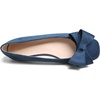image:imageHee grand BowKnot Ballet Flats Womens Square Toe Flat Shoes Suede Dress Shoes Comfort SlipOn Loafers Casual Womens FlatsBlue